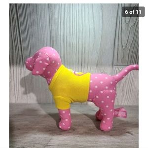 Victoria Secret Pink Dog with Yellow Shirt